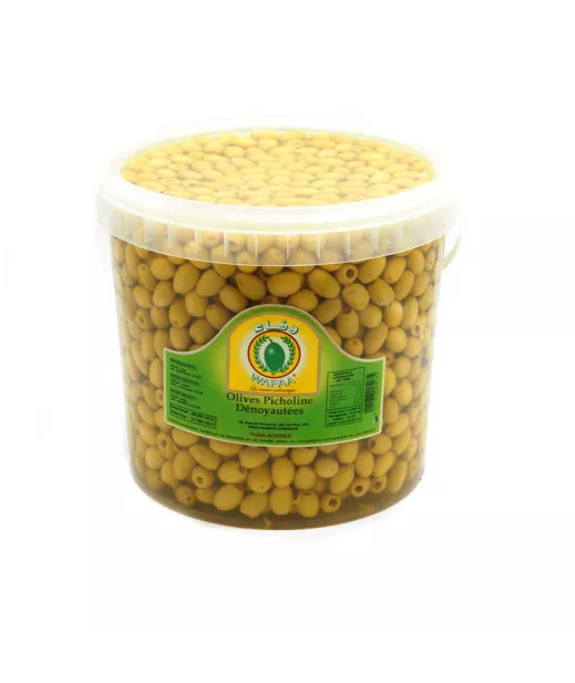 OLIVES SAFAA - PICHOLINES VERTES DENOYAUTEES 6KG